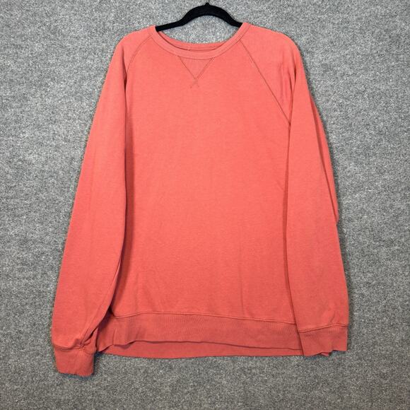 Old Navy Sweater Womens XXL Peach Sweatshirt Fleece Plus Sized Flaw - Picture 2 of 10